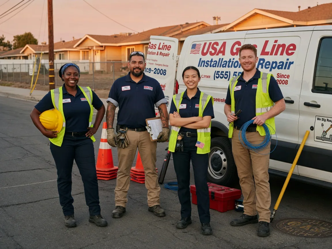 Gas Line Installation company in Hannastown, PA